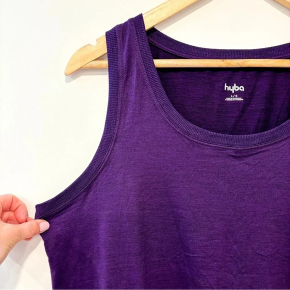 HYBA Purple sports top - Picture 2 of 5